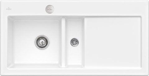 Villeroy & Boch Subway 60 – vestavný dřez, barva White Alpin – pohled 4
