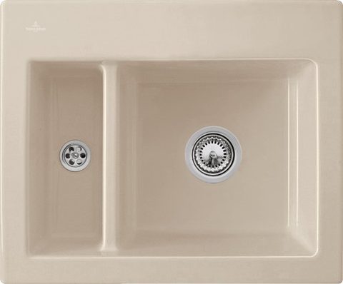 Villeroy & Boch Subway 60 XM – vestavný dřez, barva Almond – pohled 2