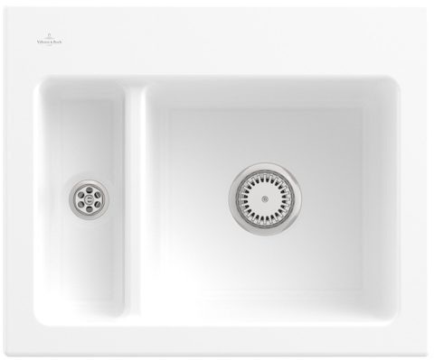 Villeroy & Boch Subway 60 XM – vestavný dřez, barva Stone White