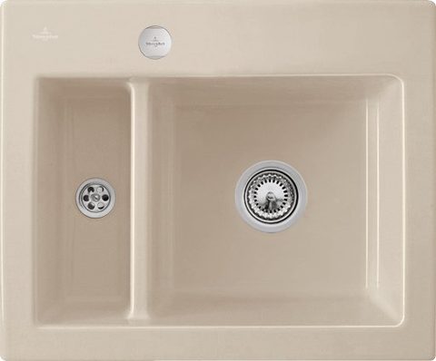 Villeroy & Boch Subway 60 XM – vestavný dřez, barva Almond – pohled 4