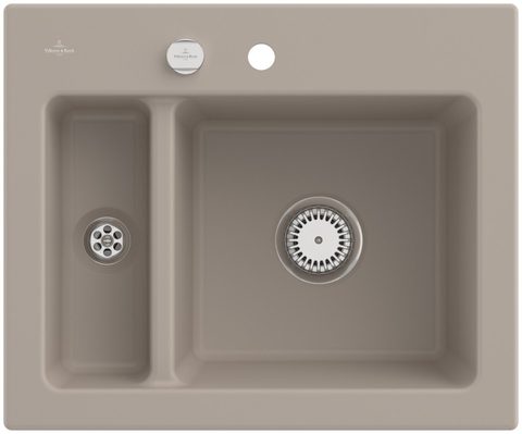 Villeroy & Boch Subway 60 XM – vestavný dřez, barva Almond – pohled 3