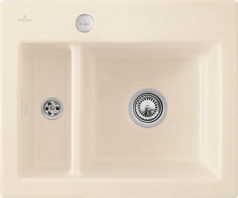 Villeroy & Boch Subway 60 XM – vestavný dřez, barva Ivory – pohled 3