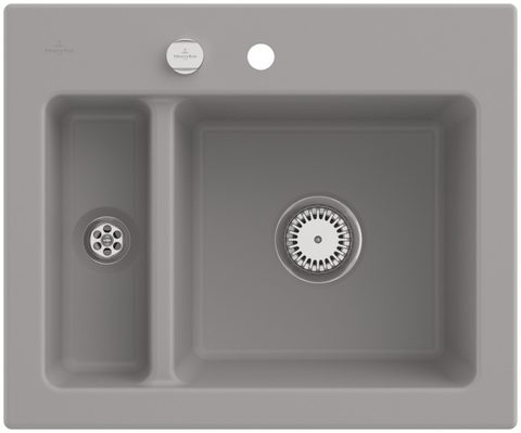 Villeroy & Boch Subway 60 XM – vestavný dřez, barva Fossil – pohled 2
