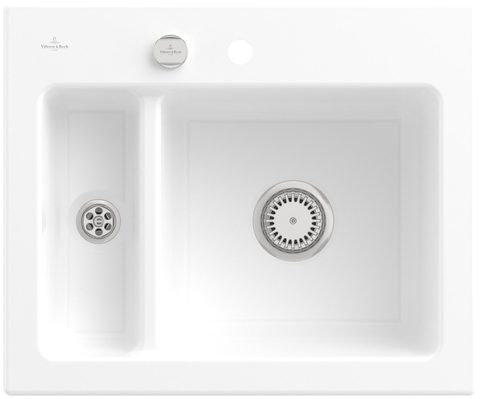 Villeroy & Boch Subway 60 XM – vestavný dřez, barva Snow White – pohled 2