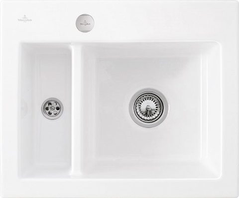 Villeroy & Boch Subway 60 XM – vestavný dřez, barva White Alpin – pohled 4