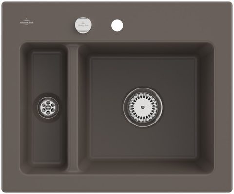 Villeroy & Boch Subway 60 XM – vestavný dřez, barva Timber – pohled 2