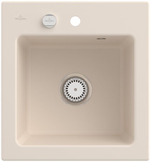 Villeroy & Boch Subway 45 XS – vestavný dřez, barva Ivory – pohled 2