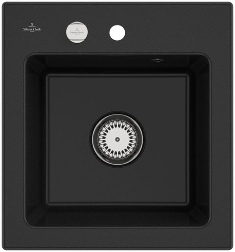 Villeroy & Boch Subway 45 XS – vestavný dřez, barva Chromit – pohled 2