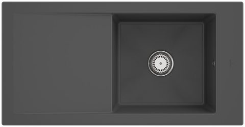 Villeroy & Boch Timeline 60 – vestavný dřez, barva Graphite – pohled 1