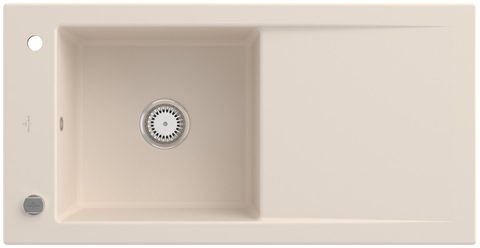 Villeroy & Boch Timeline 60 – vestavný dřez, barva Ivory – pohled 3