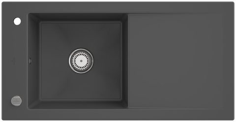 Villeroy & Boch Timeline 60 – vestavný dřez, barva Graphite – pohled 2