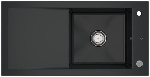 Villeroy & Boch Timeline 60 – vestavný dřez, barva Pure Black – pohled 4