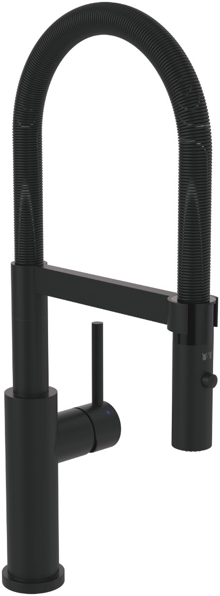 Villeroy & Boch Steel Expert 2.0 – kuchyňská baterie, barva matná černá – pohled 1
