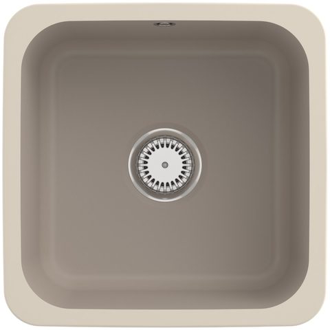 Villeroy & Boch Cisterna 50 – podstavný dřez, barva Almond – pohled 3