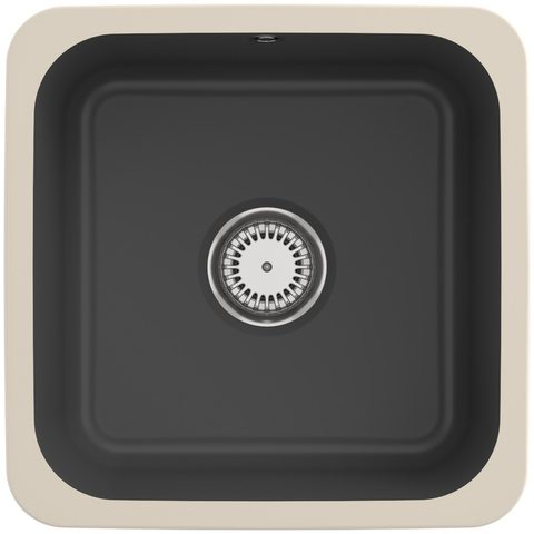 Villeroy & Boch Cisterna 50 – podstavný dřez, barva Graphite – pohled 2