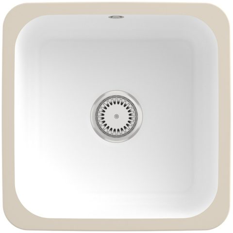 Villeroy & Boch Cisterna 50 – podstavný dřez, barva Stone White – pohled 3