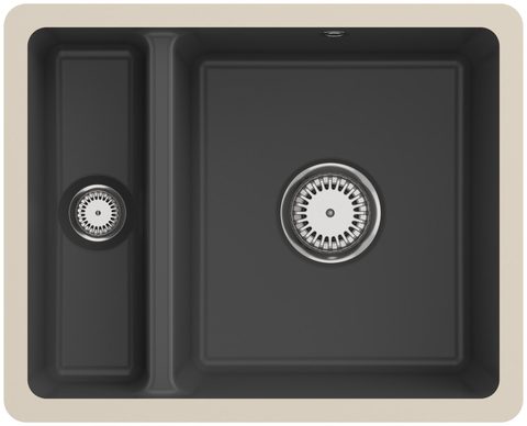 Villeroy & Boch Subway 60 XU – podstavný dřez, barva Graphite – pohled 2