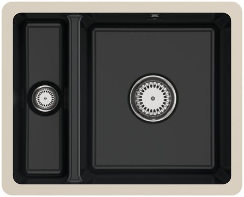 Villeroy & Boch Subway 60 XU – podstavný dřez, barva Pure Black – pohled 3