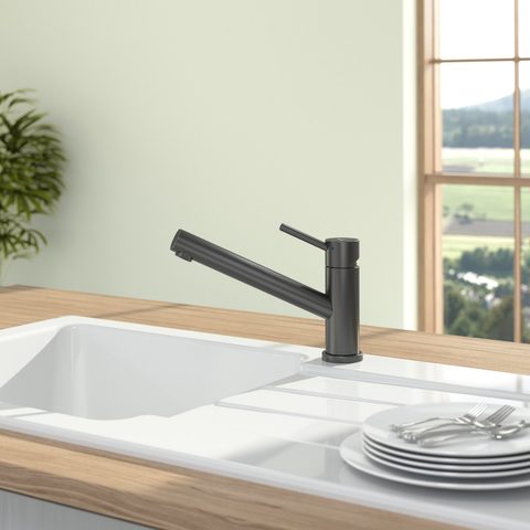 Villeroy & Boch Como Window – kuchyňská baterie, barva antracit – pohled 3