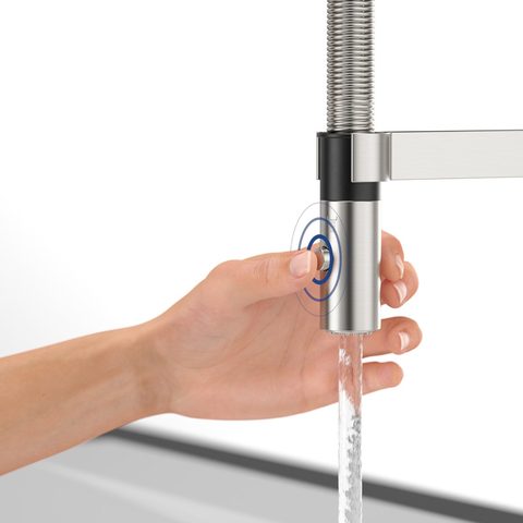 Villeroy & Boch Steel Expert Compact – kuchyňská baterie, barva masivní nerez – pohled 6