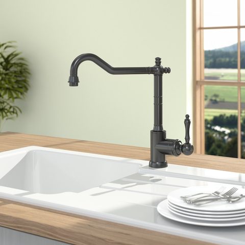 Villeroy & Boch Avia 2.0 – kuchyňská baterie, barva antracit – pohled 2