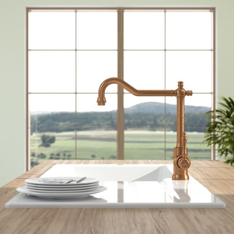 Villeroy & Boch Avia 2.0 – kuchyňská baterie, barva bronz – pohled 3