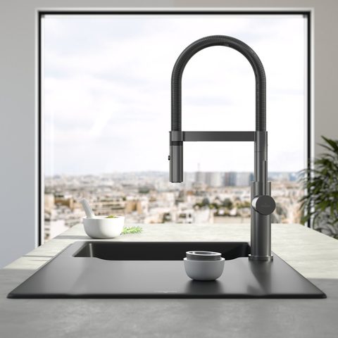 Villeroy & Boch Steel Expert 2.0 – kuchyňská baterie, barva antracit – pohled 3